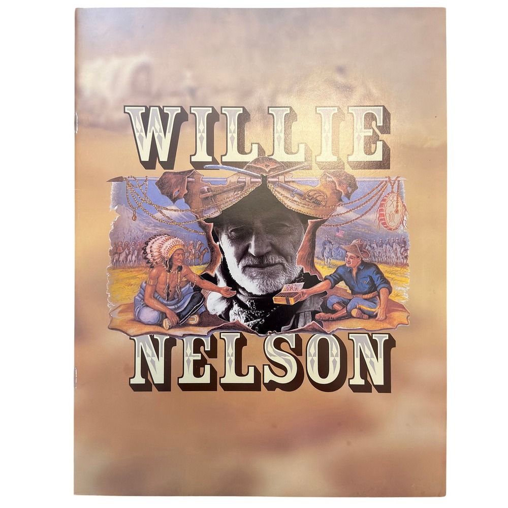 Vintage Willie Nelson 1994 American Citizen Tour Program Music Memorabilia Book